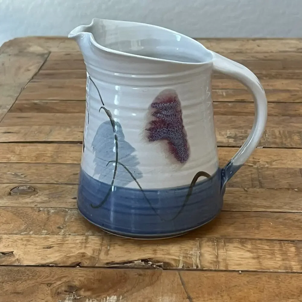 Jerry Pollari Studio Art Pottery Pitcher 7